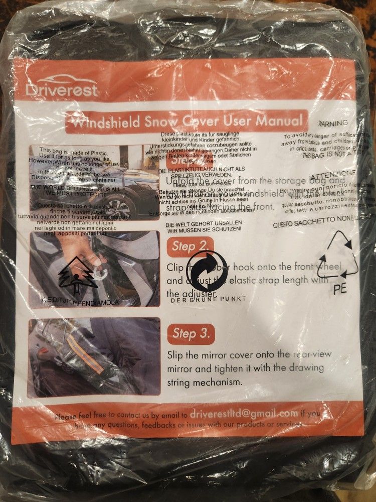 Windshield Snow Cover