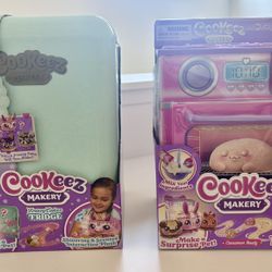 NEW Cookeez Makery Oven & Fridge Toys For Kids