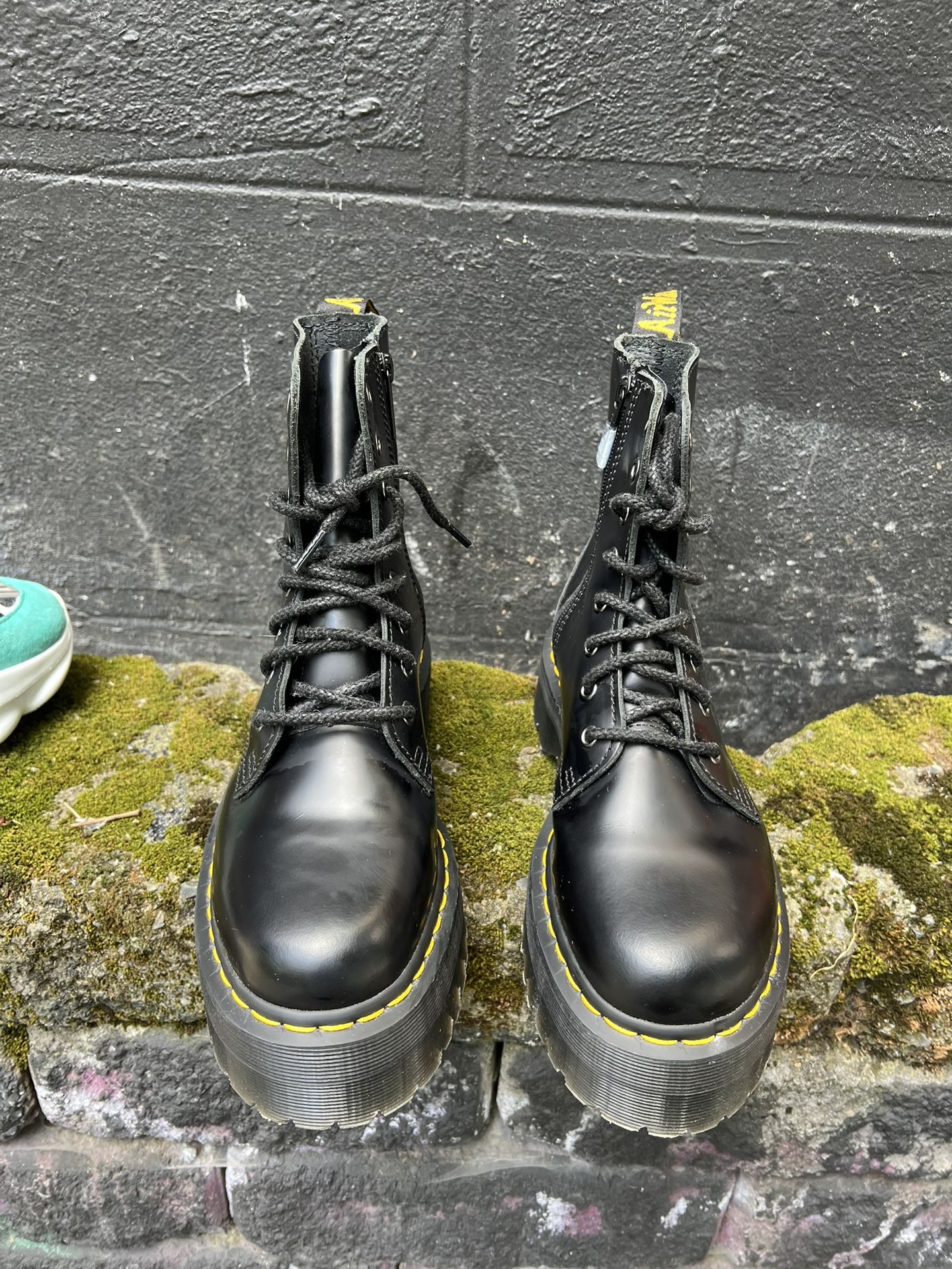 Brand New JADON BOOT GENIX NAPPA RECLAIMED LEATHER PLATFORMS M