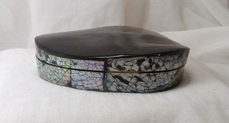 Vintage Abolone Trinket Box