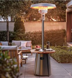 Outdoor Patio Heater with Table