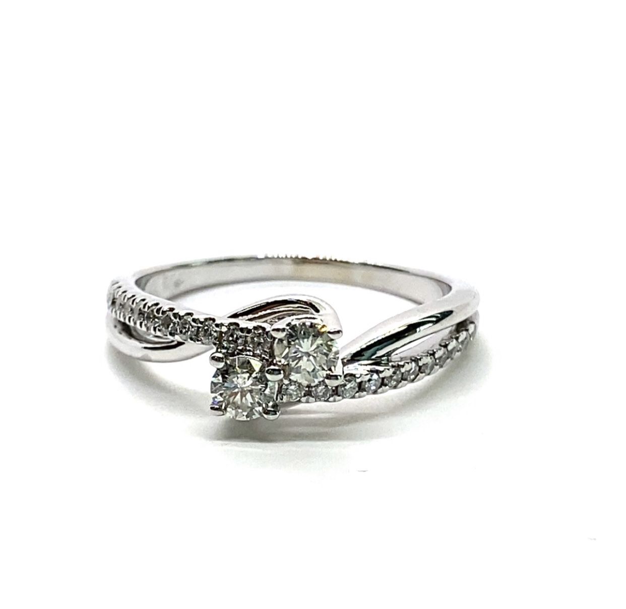 Lady Diamond Ring .42 CTW 14K WG EPJ023717