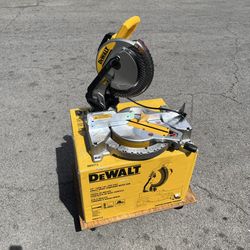 Dewalt 10” Single Bevel Compound Miter Saw