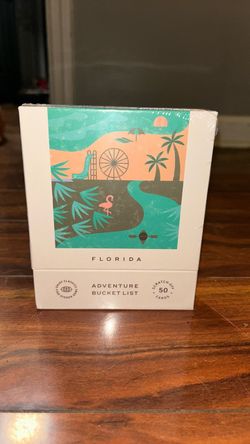 Florida Adventure Bucket List Scratch-Off Cards