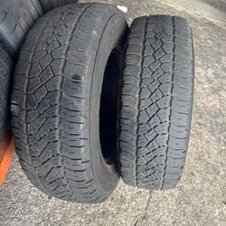 265/70/18 two tires used 🛞🦈