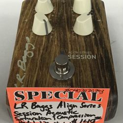 LR Baggs Align Series Session Acoustic Saturation & Compression Pedal Like New 