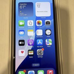 iPhone 12 For Sale 64GB Black ,Unlocked, Originally Charger, Box, No Cracks…