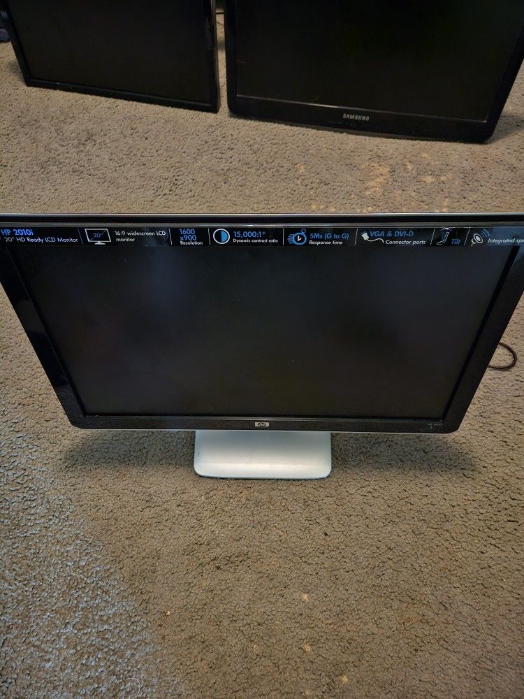 HP 20" HD Monitor