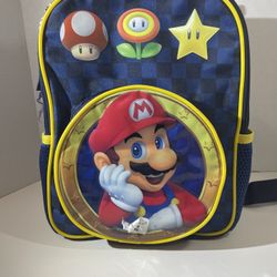 Nintendo Super Mario Bros Luigi 17” Backpack