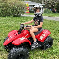 Suzuki 50cc Atv Perfect Running. Red 