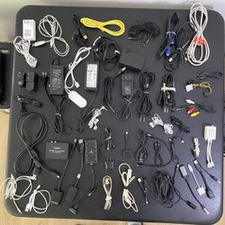 $10-4-All Cables w/ Suitcase. 