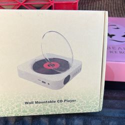 Wall Mountable Cd Player White