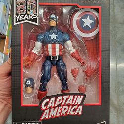 Marvel legends Captain America exclusive 80 years