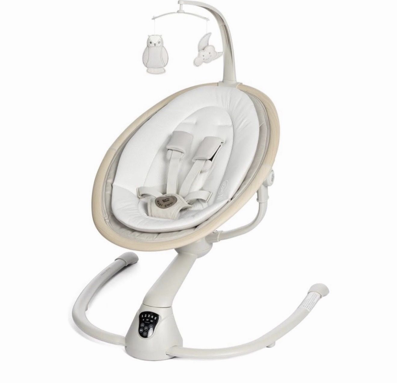 Maxi Cosi Cassia Baby Swings for Infants: Classic Oak
