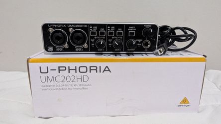 Behringer 2 Channel Audio Interface