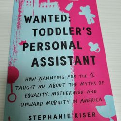 'Wanted: Toddler's Personal Assistant' - Book