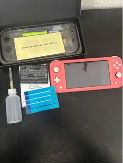 Nintendo Switch Lite+Shell swap kit+Replacement Battery