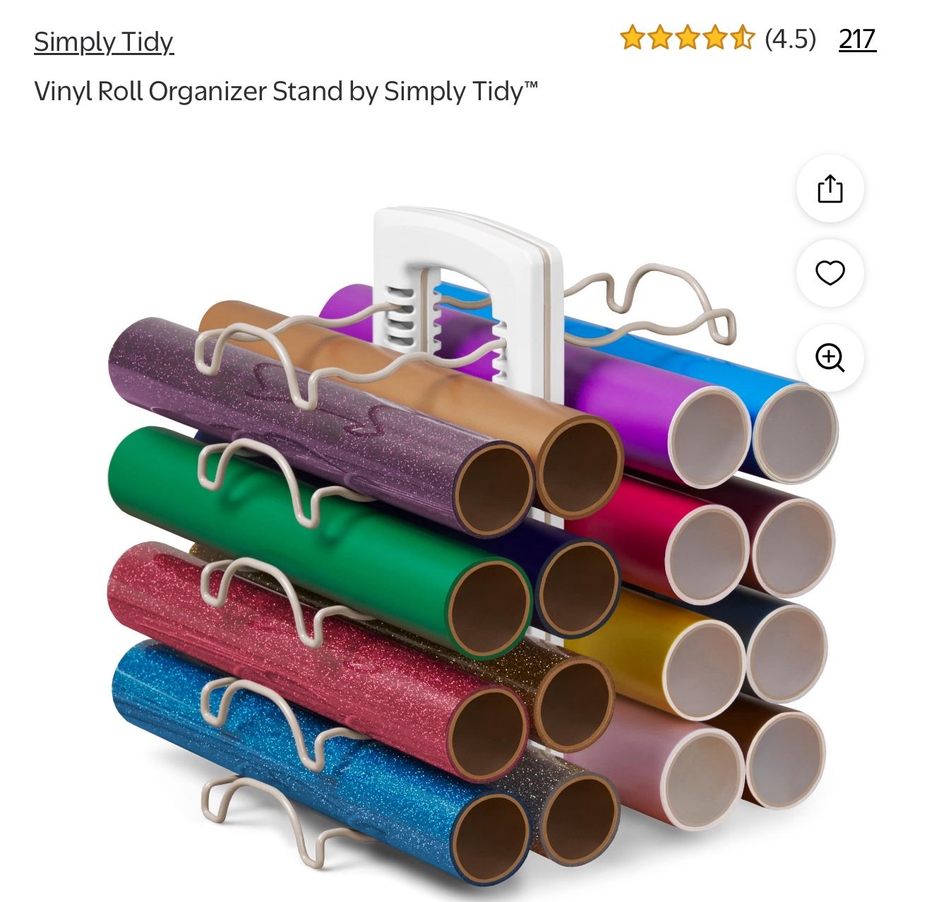 Simply Tidy Cricut Vinyl Holders