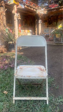 Vintage Mini metal chair