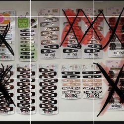 Scunci barettes - hair accessories 