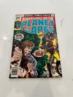 Adventures on the Planet of the Apes #7 Marvel Comics Group 1976 Mike Nasser FN/VF