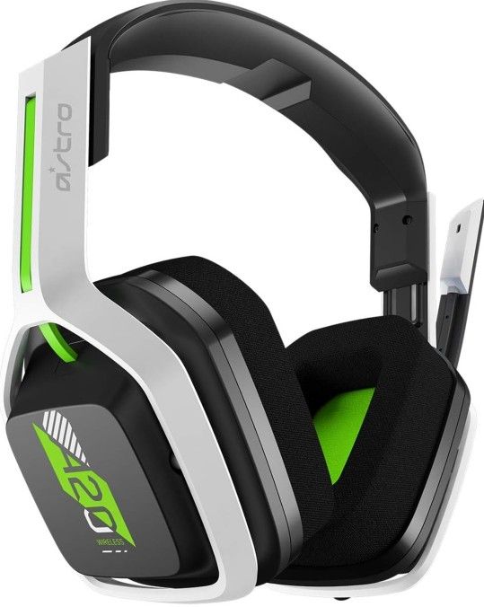ASTRO Gaming A20 Wireless Headset Gen 2, White /Green
for Xbox Series X | S, Xbox One, PC & Mac