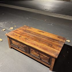 Solid Wood Coffee Table 