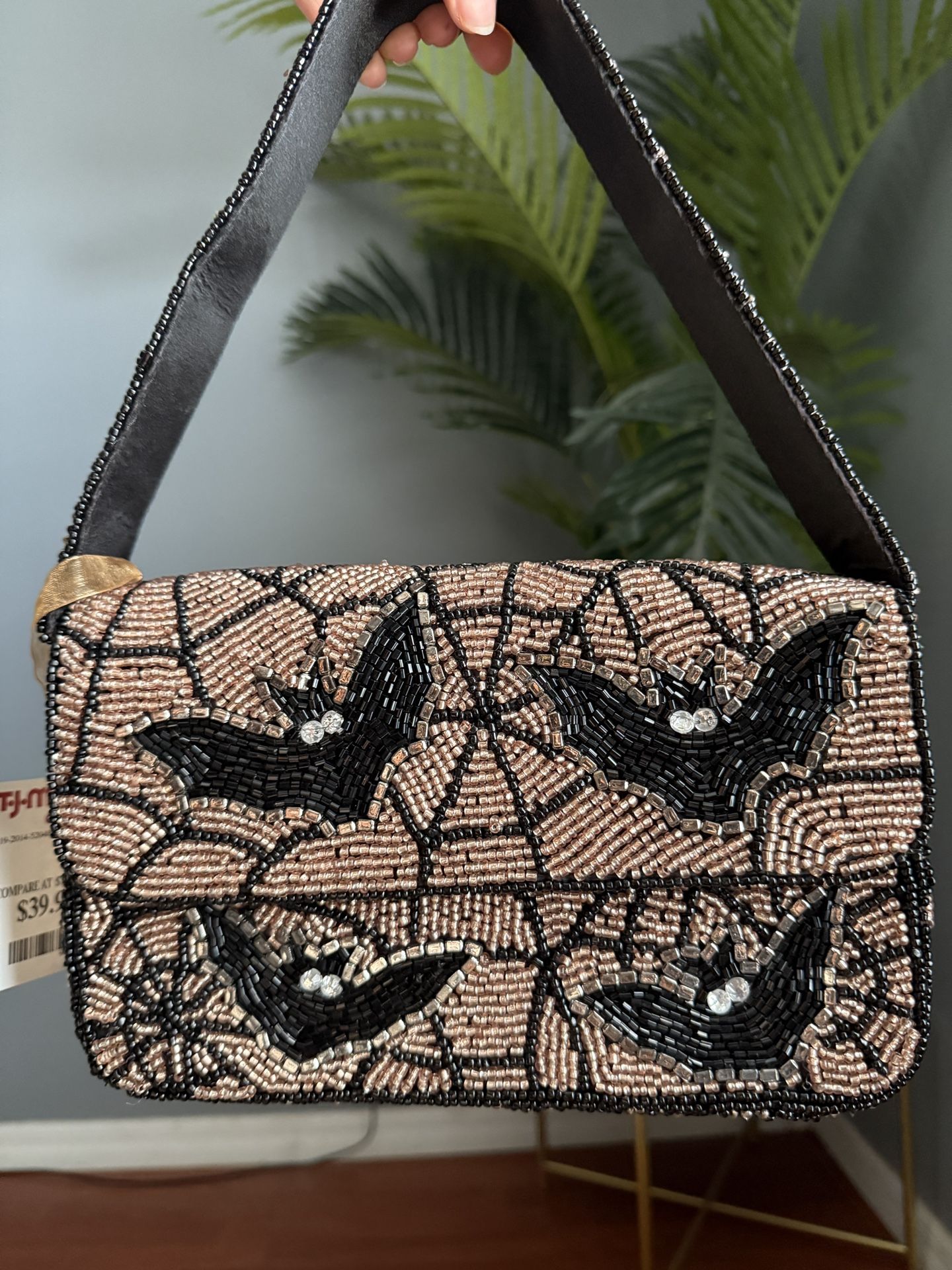 Viral Bat beaded Bag
