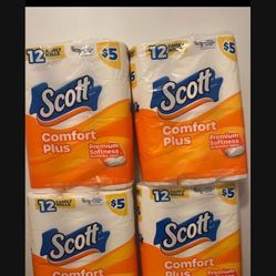 Scott Toilet Paper 4/$20