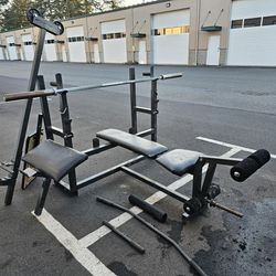 Bench And Barbell