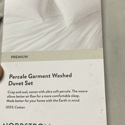 Duvet cover and 2 pillow cases 100% cotton