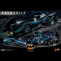 Hot Toys 1989 Batman Returns Batmobile 2.0 MMS694 Never Displayed 
