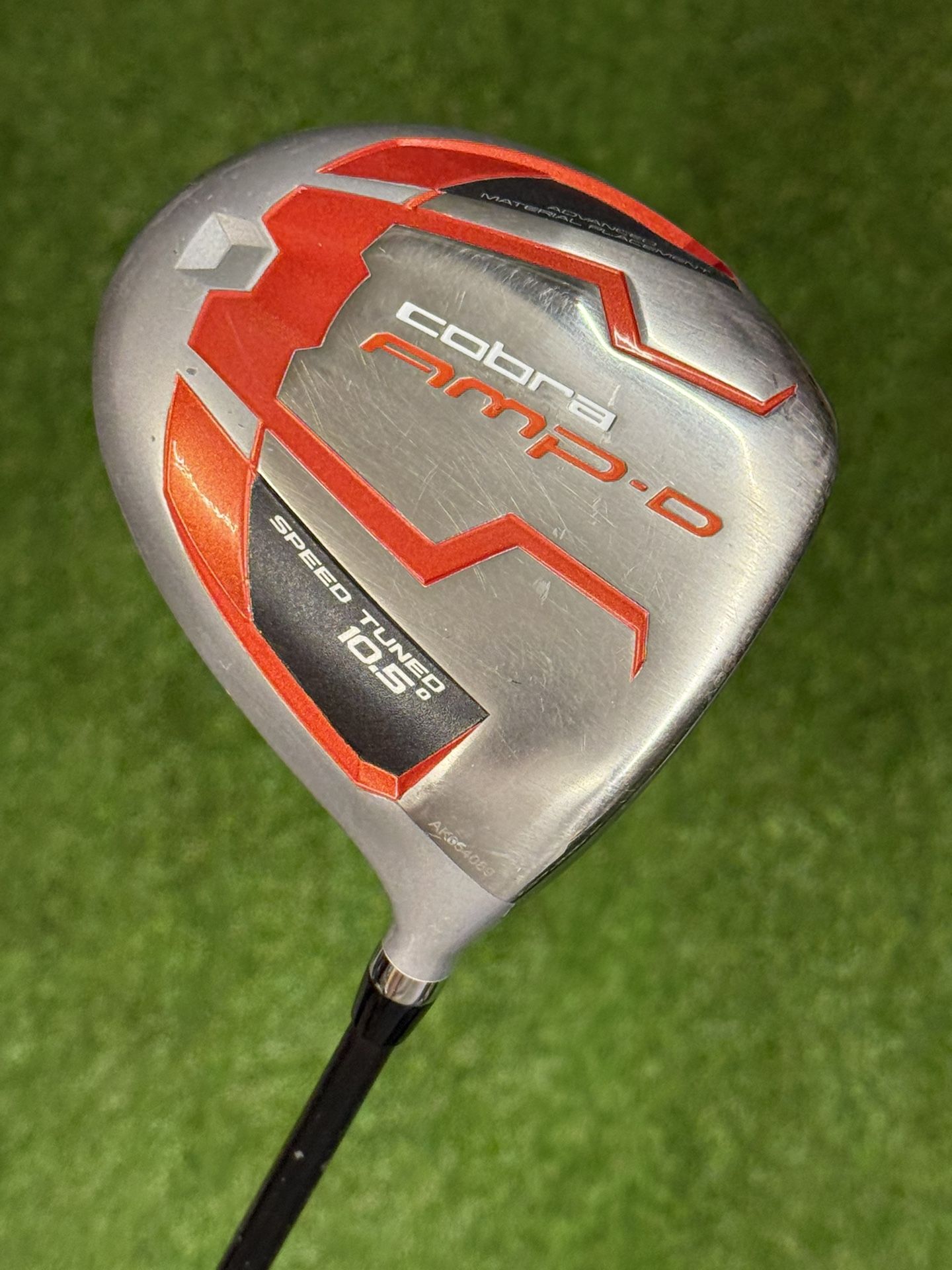 Cobra AMP-D Driver 10.5° | AMP-D 65g Stiff Shaft | RH 45.25” | Lamkin Grip