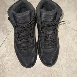 Jordan 12 Winterized Triple Black