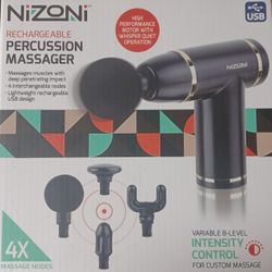 Brand New Rechargeable Percussion Massager