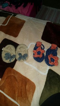 Crotchet Baby Shoes and Sandals