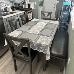 Dining Table Set For 6