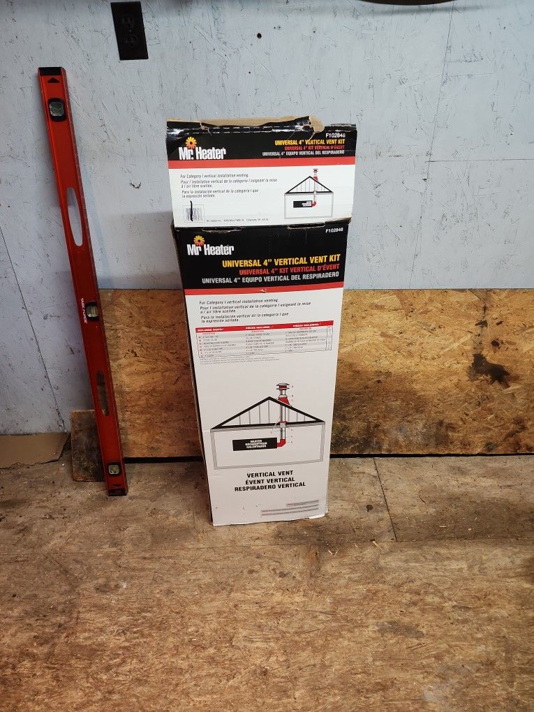 Mr Heater 4"vertical Vent Kit (Universal)
