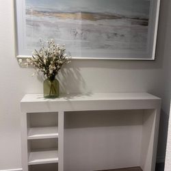 White Desk Console Table High Quality 
