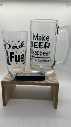 Father’s Day Beer Glasses