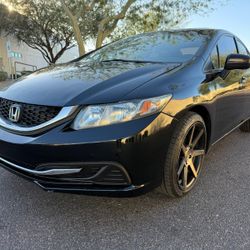 2015 HONDA CIVIC EX, NICE CAR, COLD AC, NEW TIRES, RUNS GREAT 🚘