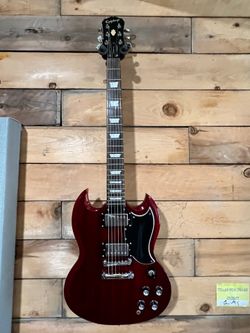 Electric guitar Epiphone standard SG, cherry