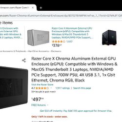Buy Razer Core X Chroma External Graphics Enclosure - Microsoft Store