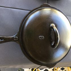 Vintage Cast Iron Cookware WAGNERS 1891 Original 8” Skillet Made In USA