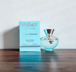 OPEN BOX Versace pour femme DYLAN TURQUOISE 3.4 oz / 100 mL Retail $105
