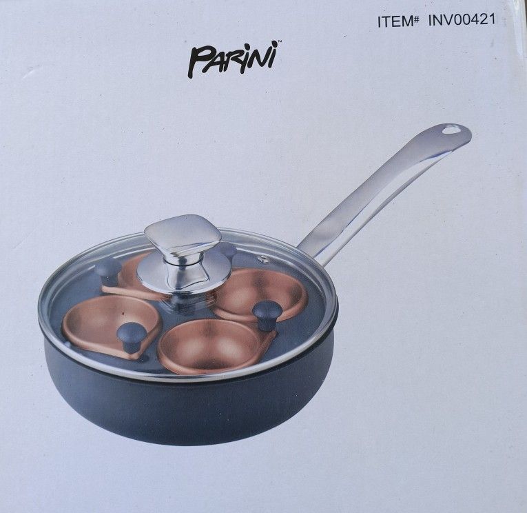 New Copper Non-stick Egg Poacher Skillet