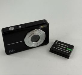 DC403 44.0MP Digital Camera Black 16X Zoom Compact Point and Shoot Tested