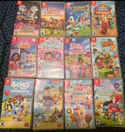 Kids Nintendo Switch Games  $20 Each