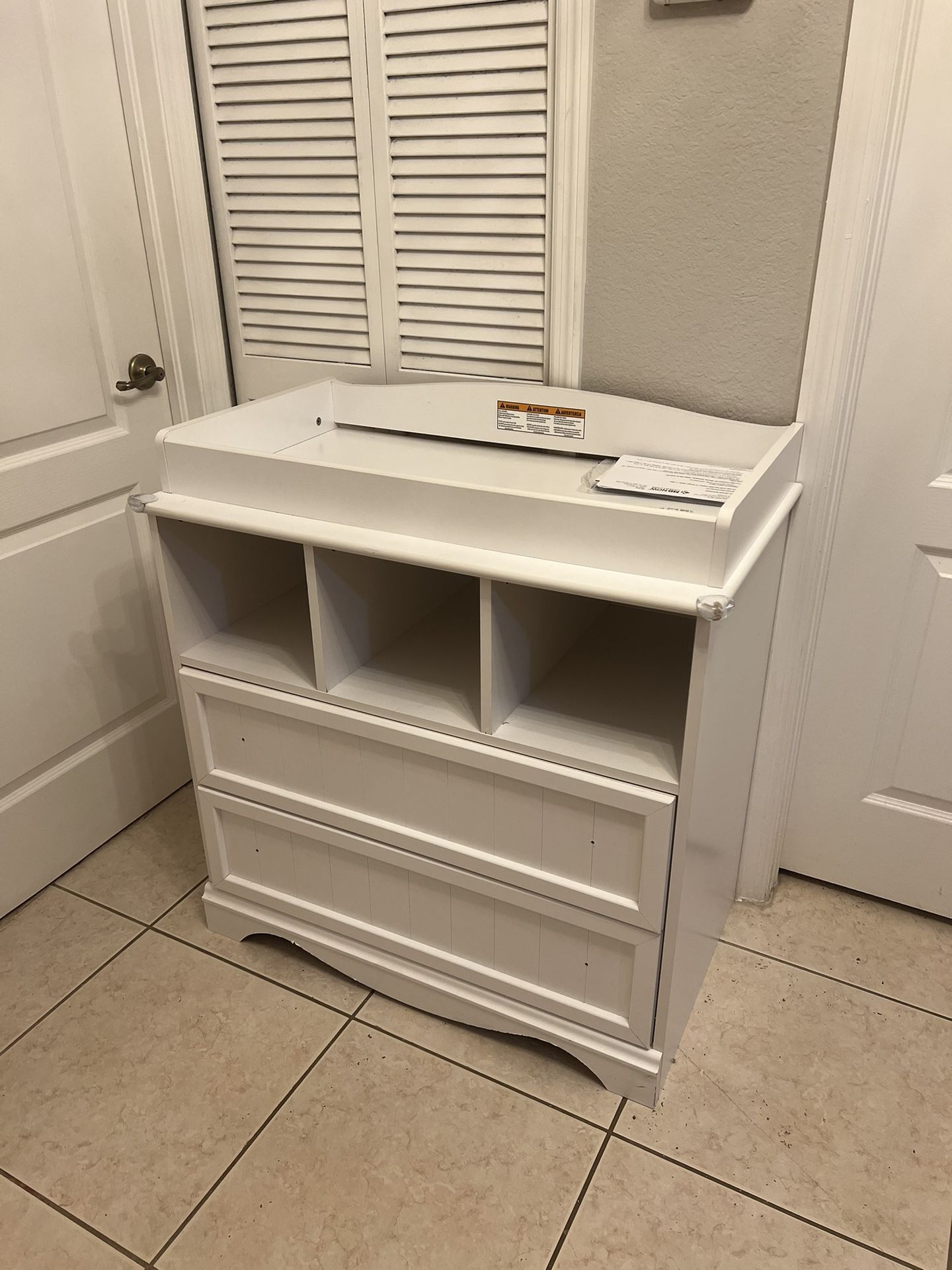 Baby Changing Table And Drawer