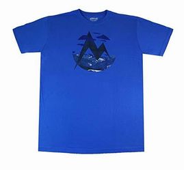 Marmot Blue Mountain Graphic Tee Short Sleeve T-Shirt Sz. M